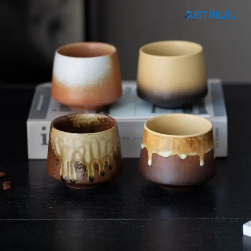 Japanese Healthy Lifestyle - JUSTINLAU New Vintage Ceramics Cups Japanese