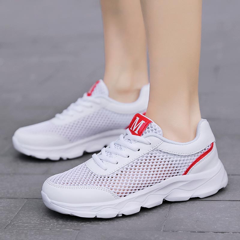 Summer Breathable Sneakers Wom - Japanese Mom Lifestyle 评论和价格